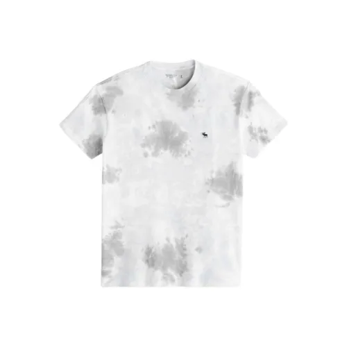 Abercrombie＆Fitch Рубашка Мужская Светло-Синяя Tie Dye