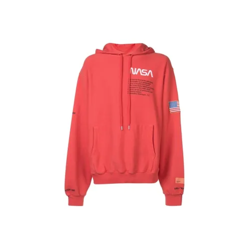 HERON PRESTON Оранжево-красный Унисекс Свитшоты
