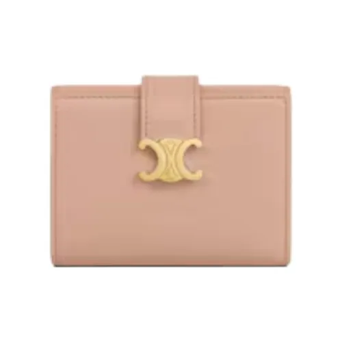 CELINE Nino Кошелек из коровьей кожи женский розовый