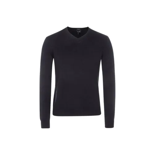 ARMANI JEANS Черные Мужские T-рубашки