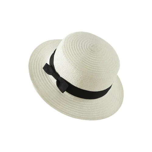 NANJIREN Соломенная плетеная шляпа с защитой от солнца женская