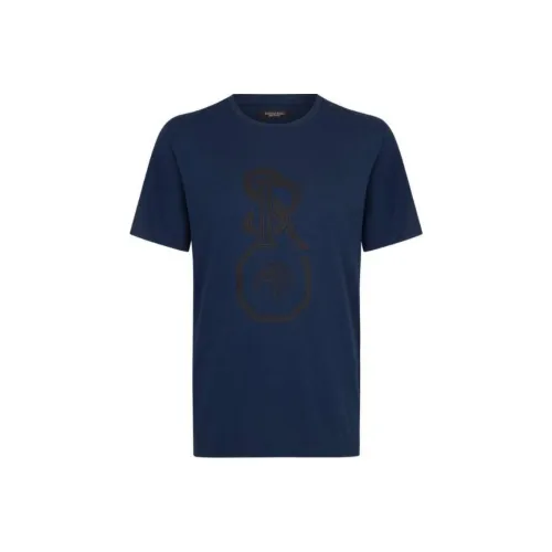 STEFANO RICCI Рубашка Мужская Синяя