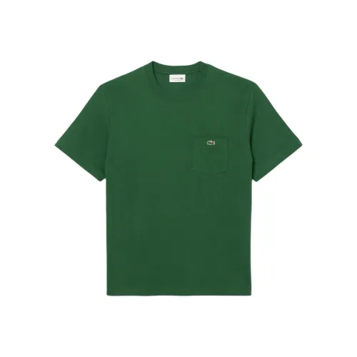 LACOSTE Collaboration 132/Крокодил Зеленая Мужская T-Рубашка