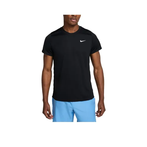 nike Court Victory T Рубашка Мужская Черная Белая