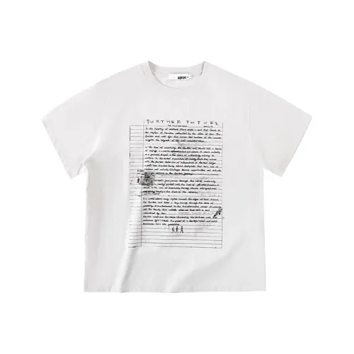 8FF T-Shirt Унисекс Париж Серый Белый