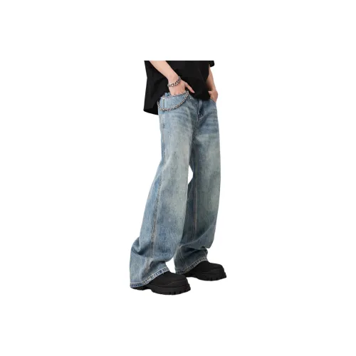 ALL IN Джинсы Мужские Клуазон Синий