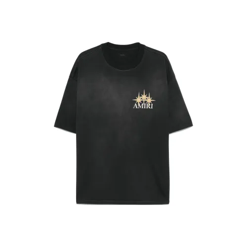 AMIRI Мужские черные футболки