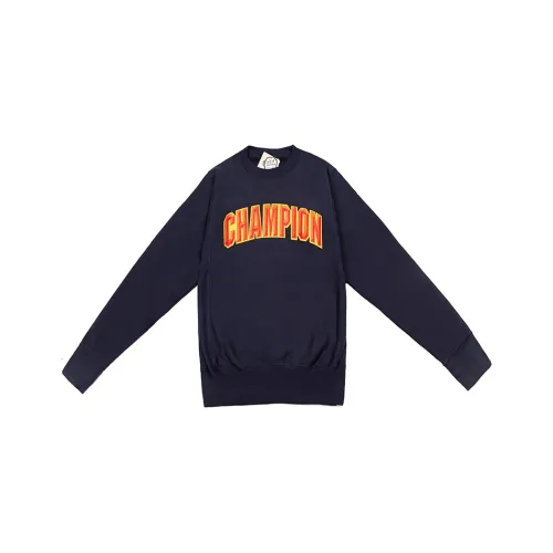 Champion Толстовка Американская версия Унисекс Темно-синий
