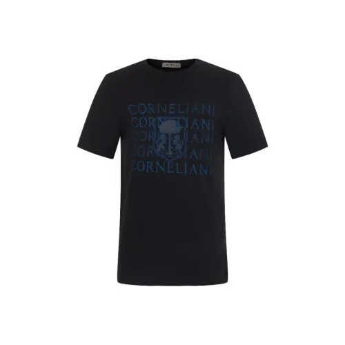 Corneliani Черные Мужские Рубашки