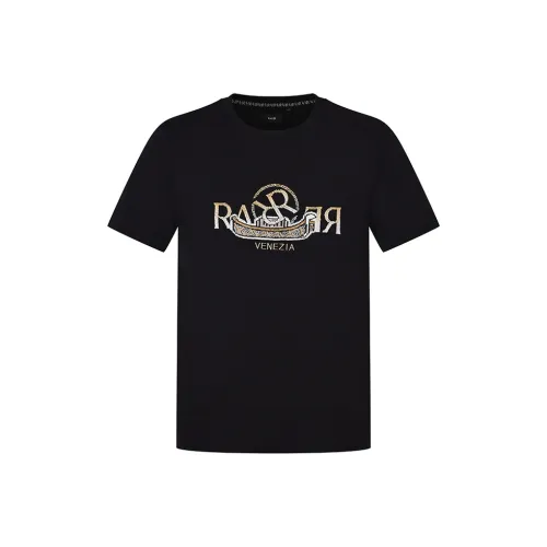 RARE Craft Короткий рукав T-рубашка Мужская Черная