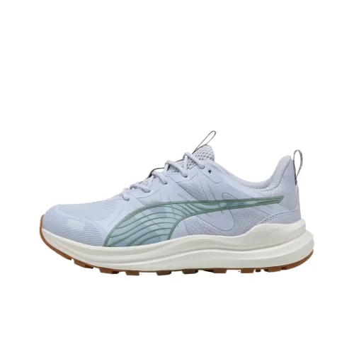 PUMA Reflect Lite Водонепроницаемый Низкий Топ Беговые Кроссовки Женские Светло-Синий