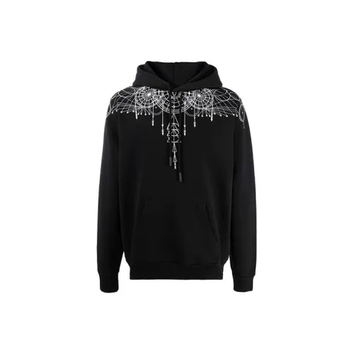 MARCELO BURLON Черные Мужские Свитшоты