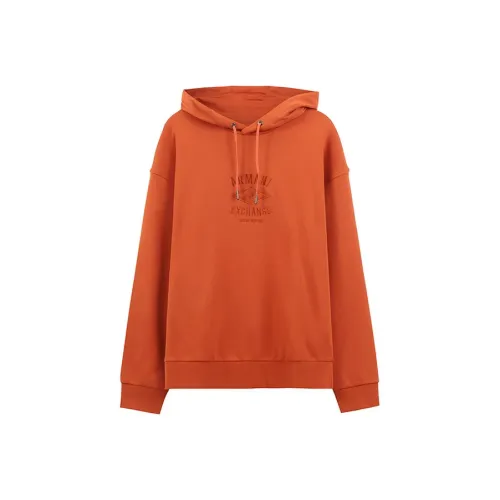 ARMANI EXCHANGE Rust Red Мужские Свитшоты