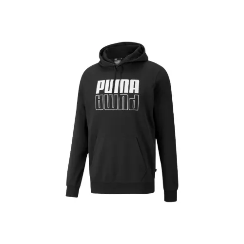 PUMA POWER Логотип Толстовка Мужской Черный