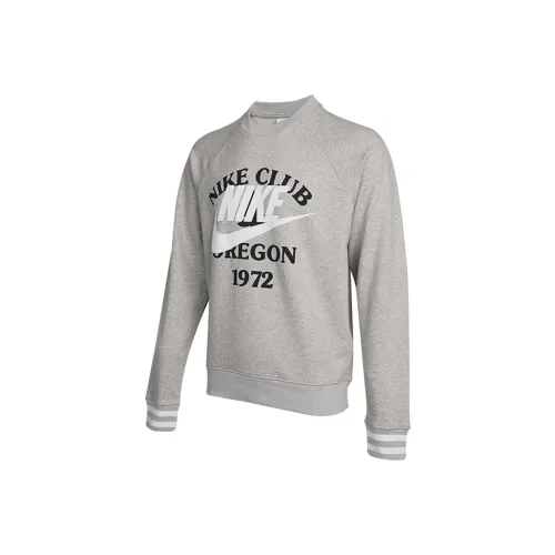 Nike Толстовка Мужская Светло-Серый