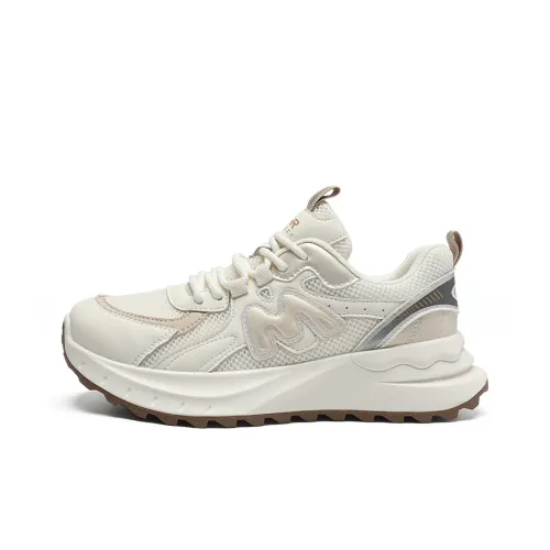 ZHR Низкий Топ Casual Женский Бежевый Абрикос