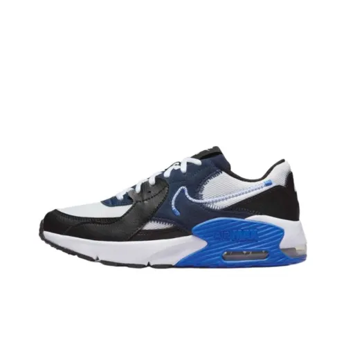 Nike Air Max Excee Low Топ Kids Lifestyle Shoes Белый Синий Подростки