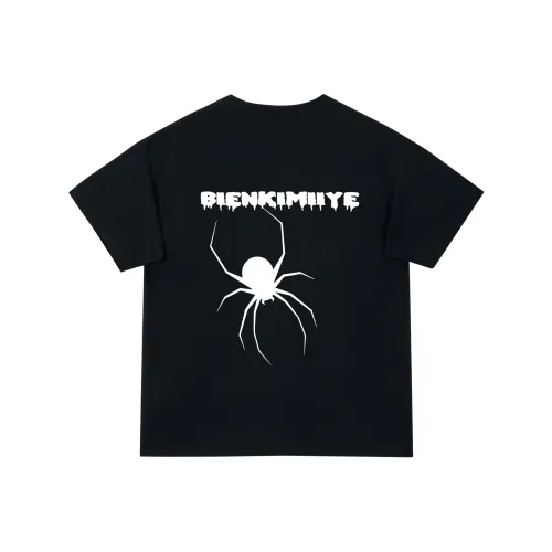 BIENKIMIIYE Черная унисекс футболка