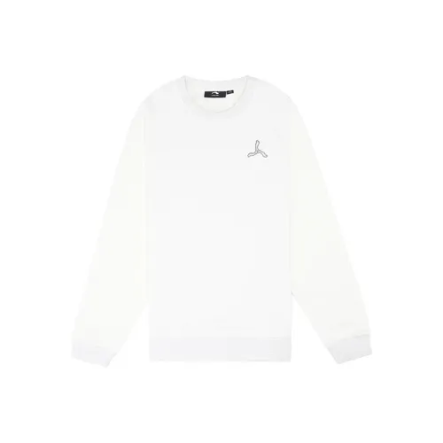 LI NING 1990 Classic Collection Айвори Мужские Толстовки