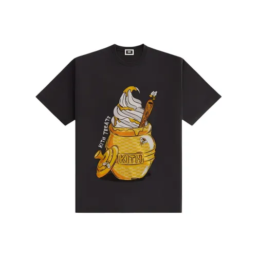 KITH Collaboration Мужская Черная T-Рубашка