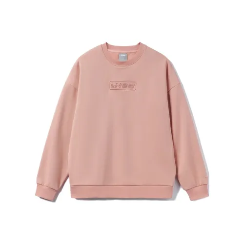 LINING Толстовка Унисекс Туманный Розовый