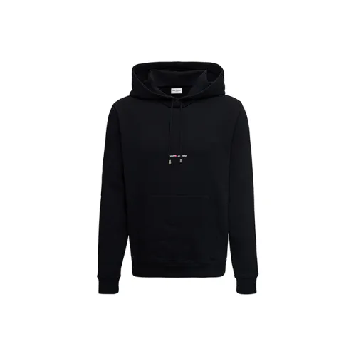 SAINT LAURENT Мужские черные свитшоты