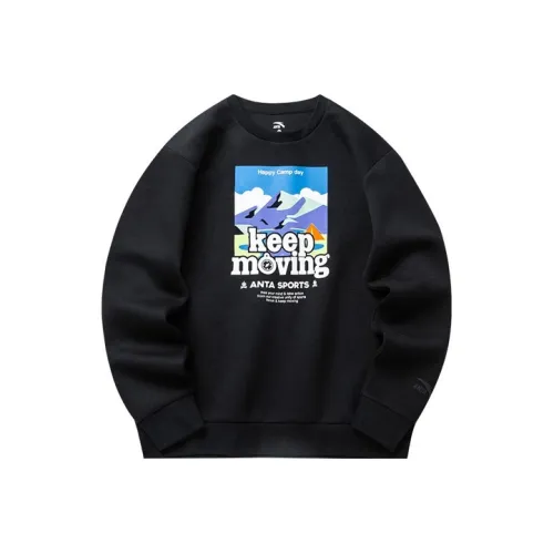 Anta Life Collection Черные Мужские Толстовки