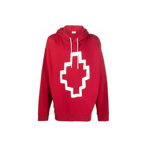 Marcelo Burlon Red Men's Sweatshirts Marcelo Burlon Красный Мужские Толстовки