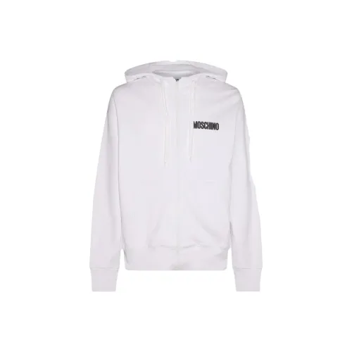 MOSCHINO Белый Мужской Свитшот