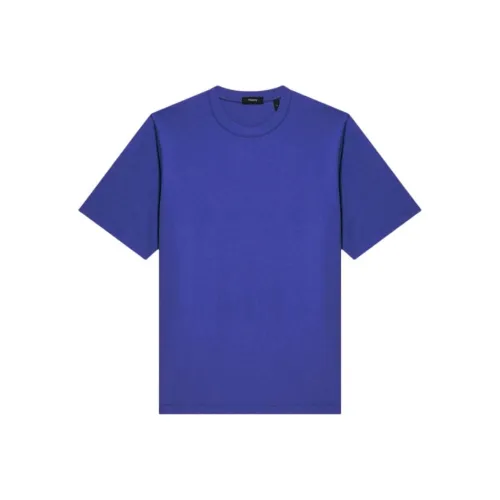 THEORY T Рубашка Мужская Ярко-Синий