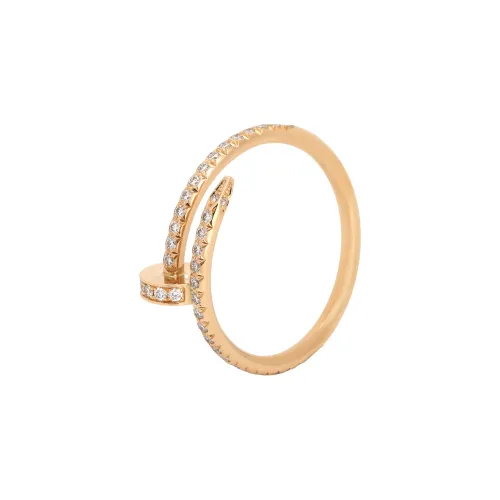 Cartier Кольцо Juste Un Clou Розовое Золото, Бриллианты