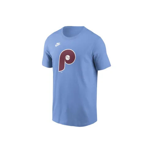 nike T-рубашка Philadelphia Phillies PHILLIPS Мужская Светло-синяя