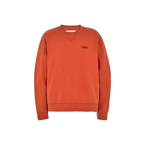 COACH SS23 Свитшот Мужской Красный