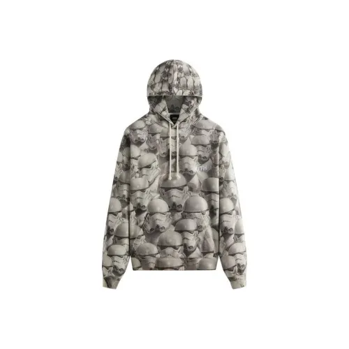 Kith Серый Белый Мужские Свитшоты