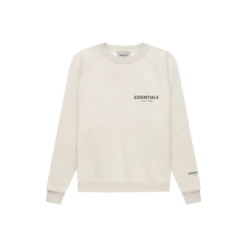 Fear Of God Essentials FW21 Свитшот Унисекс Light Овсяный