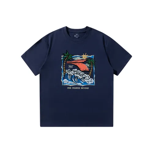 361° Раш Синий Унисекс Футболка
