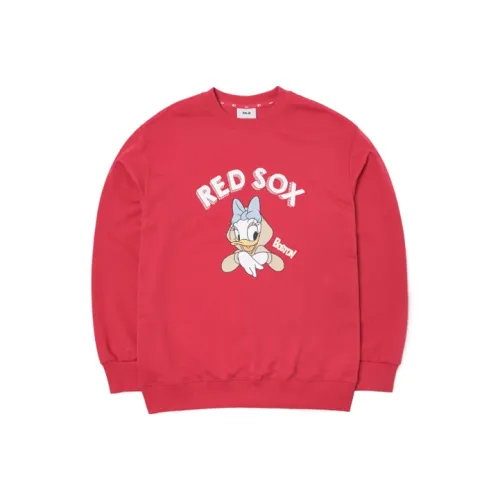 Mlb X Disney Collaboration Красный Унисекс Свитшоты