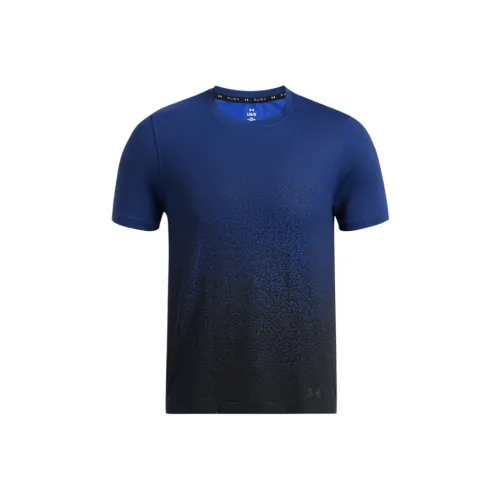 Under Armour Vanish Elite Seamless Техно-синий Мужской T-рубашки