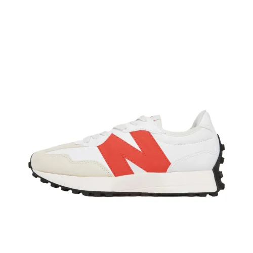 New Balance NB 327 Устойчивые к истиранию низкие беговые кроссовки для женщин белые