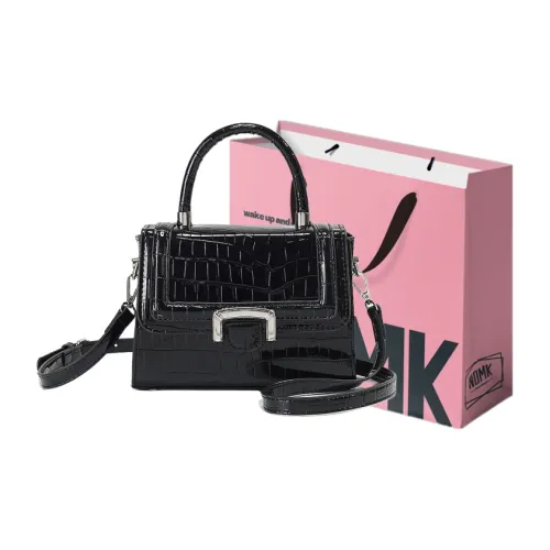 NOMK PU (полиуретан) Маленькая квадратная сумка цепочка через плечо одно плечо женская многоцветная