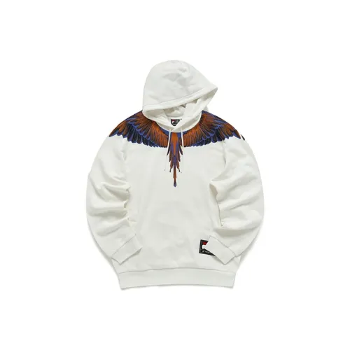 FILA FUSION Marcelo Burlon collaboration Collection Стандартный белый Унисекс Свитшоты