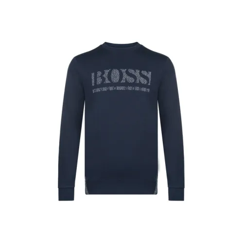 Hugo Boss Синий Мужской Свитшот