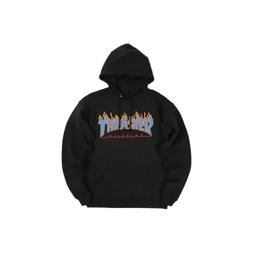 Thrasher Черный Унисекс Свитшоты