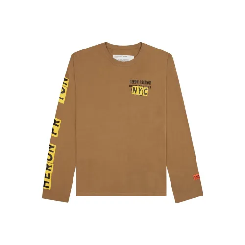HERON PRESTON Коричневый Мужской Свитшот