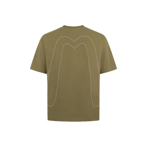 EVISU Army Green Мужская T-Рубашка