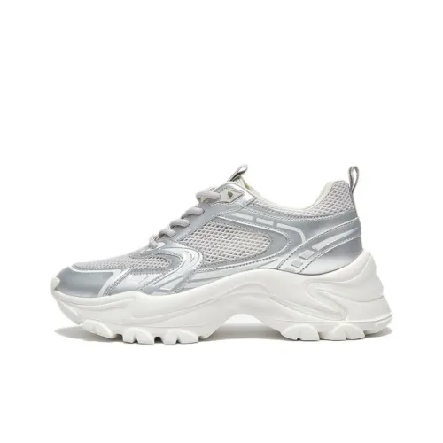 BATA Противоскользящие низкие топовые кроссовки с толстой подошвой женские