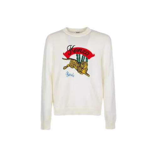 KENZO Белый Мужской Свитшот