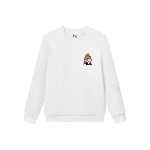FILA Стандартный Белый Мужской Свитшот