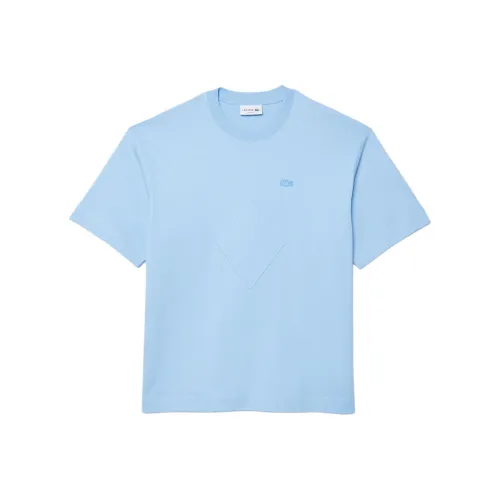 Рубашка T Collaboration LACOSTE Мужская Светло-Синяя