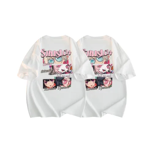 Stillslow Летняя футболка рекомендация для пары унисекс 2 упаковки